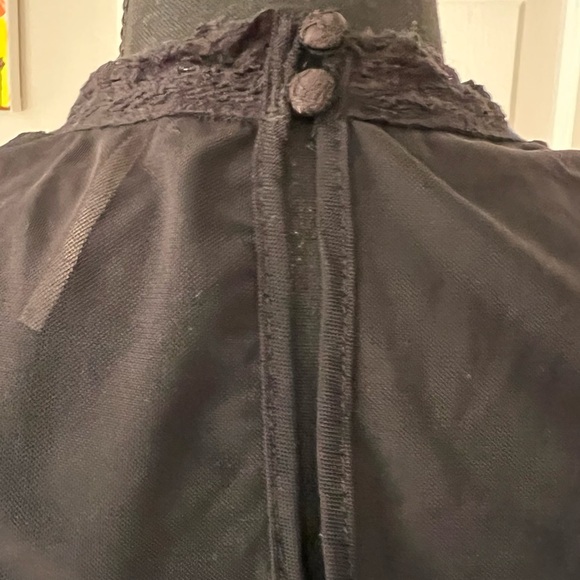 Free People Elegant Black Lace Tank Top - Picture 7 of 13